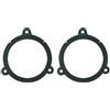 IPNOSIS Coppia supporti anteriori o posteriori per altoparlanti da 130mm per Renault Megane III dal 2009 e Clio IV 3P dal 2013 al 2021 (vedi modelli)