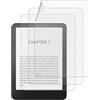 Hikaka HD/smerigliato/protezione dello schermo di vetro temperato per Kindle Paperwhite 7in 12th Gen 2024, pellicola di scrittura antiriflesso resistente all'usura (Pellicola morbida satinata)