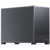 Jonsbo D32 STD Mesh Case PC Nero | Mini Case per Micro-ATX, compatibile con Back-Connect, forte flusso d'aria, compatto e elegante per build da gaming