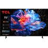 TCL Serie Smart TV 4K Ultra HD 75 75P69K, Dolby Audio, HDR10+, Google TV GARANZIA ITALIA