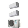 Daikin Condizionatore Dual Split Classic 2AMXF40A2525ATXFGKIT - 2.5 + 2.5 kW Inverter A++/A+ con WiFi GARANZIA ITALIA