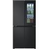 LG InstaView GMV860EPDE Frigorifero Multidoor Slim, Classe E, 530L, Wi-Fi, Linear Cooling, Essence Matte Black GARANZIA ITALIA