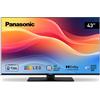 Panasonic TB-43W61AEZ TV 109,2 cm (43) 4K Ultra HD Smart TV Wi-Fi Nero GARANZIA ITALIA