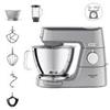 Kenwood Impastatrice Kenwood Titanium Chef Baker 2 ciotole in acciaio inox 3.5l e 5l Bilancia integrata 6kg Frullatore 1.8l 1200W [KVC85.124SI]