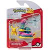 REI TOYS Pokemon Battle Figure Set 3 Personaggi Assortiti