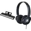 Yamaha Tastiera portatile PSR-EW320 per principianti in dotazione con cuffie HPH-100