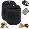 SahCognitual 2 Pezzi Guanti per Animali Domestici, Double Sided Guanto Rimuovi Peli Animali, Magnetico Pet Hair Remover Glove per Vestiti, Divani, Tappeti, Sedili Auto - Riutilizzabile e Lavabile