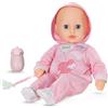 BABY born Hannah Play with Me - Bambola con 5 funzioni - Corpo morbido con accessori - 36 cm - Funzionamento a batterie - Adatta a bambini a partire da 1 anno