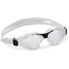 Aquasphere Aqua Sphere, Kayenne, occhialini da Nuoto, Uomo, EP122128, Clear Lens/Clear Black, Standard