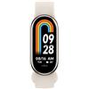 XIAOMI - Smartwatch Smart Band 8 Display 1.62' AMOLED Tracciatore di attività a clip /da polso Bluetooth Colore Champagne / Oro