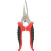 Hilitand Forbici multifunzionali, forbici per elettricista giardino in lamiera d'acciaio 3CR13 con lama a dente di