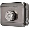 Sxhlseller Serratura elettronica, doppia protezione interna/esterna, sblocco di emergenza chiave/maniglia, adatta per magazzini uffici domestici