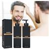 CreMHHate Hair 2pcs Shampoo Anticaduta Uomo Donna,Shampoo Naturale,Root Activator Shampoo,Clarifying Shampoo Crescita Capelli Uomo,Shampoo Unisex Naturale Nutriente