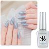 Sun&Beam Nails One-Step, smalto gel 3 in 1, magnetico, 12 ml, senza base e top coat, luce UV, facile da rimuovere (#529 grigio nebbia)