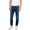 Replay Jeans Hyperflex Slim-Fit Anbass da Uomo con Elasticità, Blu (Blu Scuro 007), W31 x L30