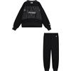 Champion Legacy Girls Tuta, Nero, M Bambine e Ragazze