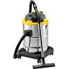 Lavorwash WTP 50 XE 50 L Bidone Aspiratutto Nero, Acciaio inossidabile, Giallo"