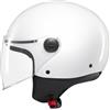 MT Helmets Casco moto aperto MT Street S bianco lucido, M