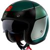 MT Helmets Casco moto aperto MT Le Mans 2 SV Luther nero opaco-grigio-verde, M