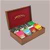 Twinings Scatola Legno 8 Scomparti + 80 Filtri Tè The Tea Assortiti Twinings
