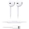 Cuffie Auricolari Earpods Lightning Zhong Ou i7 Compatibili per iPhone Bianco