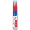 Pilot Conf. 3 Pezzi Ricarica per Penne Pilot Frixion Ball Clicker Red 0.7mm BLS-FR7-S3
