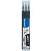 Pilot Conf. 3Pz Ricarica per Penne Pilot Frixion Ball Clicker Black 0.7mm BLS-FR7-S3