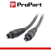 ProPart Cavo Fibra Ottica Toslink High Quality 3m Nero