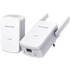 Mercusys KIT ADATTATORE DI RETE POWERLINE MS-MP510KIT AV2 FINO A 1000 MBPS - WIRELESS 300MBPS