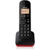 Panasonic TELEFONO CORDLESS KX-TGB610JTR NERO/ROSSO