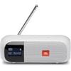 JBL RADIO FM PORTATILE DIGITALE DAB+ DISPLAY LCD BLUETOOTH BIANCO (JBLTUNER2WHT)