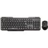 KTX KIT TASTIERA E MOUSE KM-1105W WIRELESS NERA