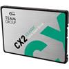 TEAMGROUP HARD DISK SSD 1TB CX2 2.5 SATA 3 (T253X6001T0C101)