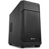 Sharkoon CASE V1000 WINDOW MICRO ATX NO ALIMENTATORE - NERO