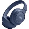 JBL CUFFIE MICROFONO TUNE 720BT BLUETOOTH BLUE (JBLT720BTBLU)