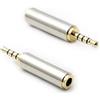 RGzhihuifz Adattatore audio da femmina da 3,5 mm a maschio da 2,5 mm, convertitore audio di alta qualità per cuffie da 2,5 mm a 3,5 mm, jack stereo o mono, confezione da 2