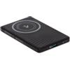 VULTECH Powerbank VPB-MG5BK Magsafe con schermo LCD 5000 mAh Type C con ricarica wireless fino a 15W - PD20W - Nero