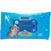 Nobleza Salviette detergenti all\'acqua purificata 20pz per Cani e Gatti