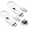 EDUP Trasmettitore e Ricevitore HDMI Wireless, Plug & Play 1080P Full HD HDMI Wireless Extender per Trasmettere Audio e Video HD a Monitor/Laptop/PC/TV Box/Proiettore, H DMI Trasmissione Radio