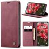 Phernykas Cover per iPhone 16 Pro Max Libro Pelle Portafoglio, [Porta Carte] [Magnetica] Premium PU Flip Wallet Custodia Cellulare Protection per Apple iPhone 16 Pro Max Leather Case, Vion-rosso