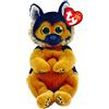 TY - Peluche - Beanie Bellies - Cane Pastore tedesco - Ace - Marrone e nero - Occhi dorati grandi e glitter - I peluche morbidi e coccolosi - 20 Cm - 40544