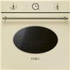 SMEG SF68C1PO FORNO INCASSO, dimensoni: L 59,7 cm - A 59,2 P 54,8 cm, Panna, classe