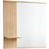 MOEBE - Specchio murale - Legno naturale - Impiallacciatura rovere