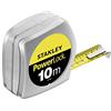 STANLEY 0-33-442 Flessometro Powerlock, 10 m x 25 mm, Pieno