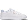 TOMMY HILFIGER Sneaker donna bianca in pelle