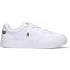 TOMMY HILFIGER Sneaker donna bianca in pelle