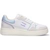 TOMMY HILFIGER JEANS Sneaker donna bianca in pelle