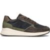 GEOX Sneaker uomo blu/marrone