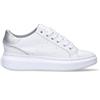 OTTANT8,6 Sneaker donna bianca/argento in pelle