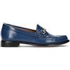 PHIL MELVIS Mocassino donna blu in pelle